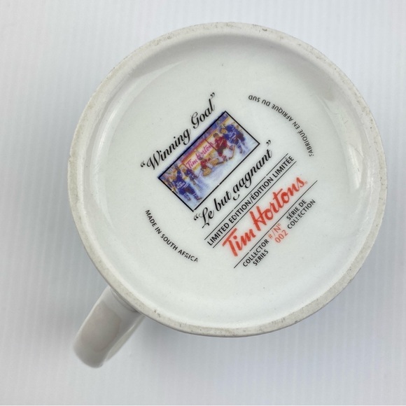 Tim Hortons Winning Goal Mug Limited Edition No 002 Coffee Cup Vintage - Picture 7 of 8